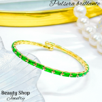 Pulsera de color con piedra (&10) Pulsera de color con piedra (&10)