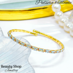 Pulsera de color con piedra (&10) Pulsera de color con piedra (&10)