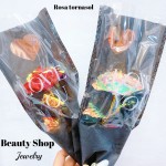 Rosa artificial tornasol 9.6&