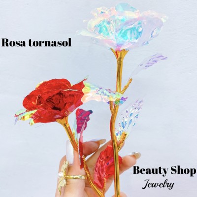 Rosa artificial tornasol 9.6&