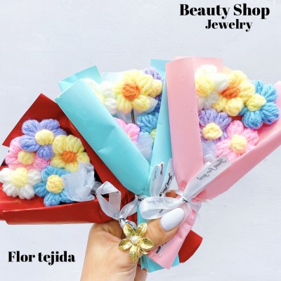 flor tejida 14&