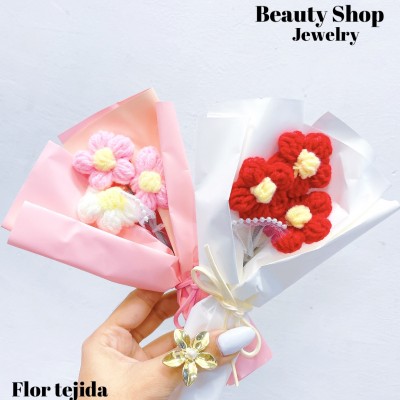 Flor tejida 12.30&