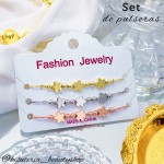 set pulsera oro chino 22.45&