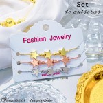 set pulsera oro chino 22.45&