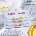 set pulsera oro chino 22.45&