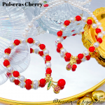 pulsera cereza con perla (&12) pulsera cereza con perla (&12)