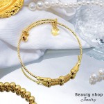 #k Pulseras ajustables Oro Chino con Balín cascabel 8.50&& #k Pulseras ajustables Oro Chino con Balín cascabel 8.50&&