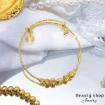 #k Pulseras ajustables Oro Chino con Balín cascabel 8.50&& #k Pulseras ajustables Oro Chino con Balín cascabel 8.50&&