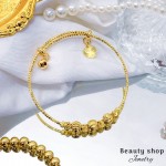 #k Pulseras ajustables Oro Chino con Balín cascabel 8.50&& #k Pulseras ajustables Oro Chino con Balín cascabel 8.50&&