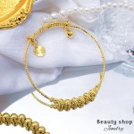 #k Pulseras ajustables Oro Chino con Balín cascabel 8.50&& #k Pulseras ajustables Oro Chino con Balín cascabel 8.50&&