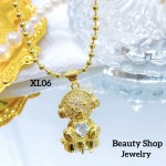 #Xl cadena con dije oro chino (solo dije 3$)(17.50&senciila 19& con cadena ajustable) 3.95$