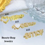 #A cadena con dije Amor (solo dije 2$) （con  cadena&12.50)（con ajustable 2.95$）