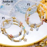 #FF Pulsera balin con dije oro chino 17.50& #FF Pulsera balin con dije oro chino 17.50&
