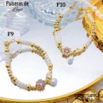 #FF Pulsera balin con dije oro chino 17.50& #FF Pulsera balin con dije oro chino 17.50&