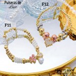 #FF Pulsera balin con dije oro chino 17.50& #FF Pulsera balin con dije oro chino 17.50&