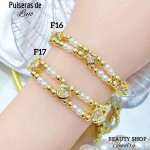 #FF Pulsera balin con dije oro chino 17.50& #FF Pulsera balin con dije oro chino 17.50&