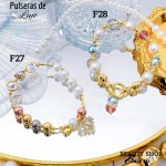 #FF Pulsera balin con dije oro chino 17.50& #FF Pulsera balin con dije oro chino 17.50&