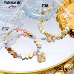 #FF Pulsera balin con dije oro chino 17.50& #FF Pulsera balin con dije oro chino 17.50&