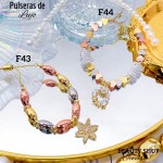 #FF Pulsera balin con dije oro chino 17.50& #FF Pulsera balin con dije oro chino 17.50&