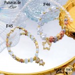 #FF Pulsera balin con dije oro chino 17.50& #FF Pulsera balin con dije oro chino 17.50&