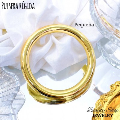 Pulsera Rígidas Oro Chino elegantes 18.50&