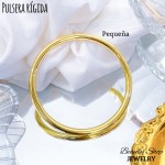 Pulsera Rígidas Oro Chino elegantes 13.50&