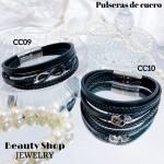 pulsera caballero cuero 20& pulsera caballero cuero 20&