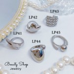 #L anillos tipos chunky oro chino plateado 9.50& #L anillos tipos chunky oro chino plateado 9.50&