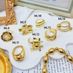 #L Anillos Tipo Chunky Oro Chino 9.50& #L Anillos Tipo Chunky Oro Chino 9.50&