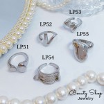 #L anillos tipos chunky oro chino plateado 9.50& #L anillos tipos chunky oro chino plateado 9.50&