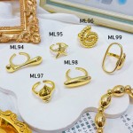 #L Anillos Tipo Chunky Oro Chino 9.50& #L Anillos Tipo Chunky Oro Chino 9.50&