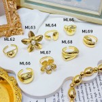 #L Anillos Tipo Chunky Oro Chino 9.50& #L Anillos Tipo Chunky Oro Chino 9.50&