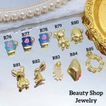 #R Cadena con  Dijes Figura Oro Chino (11&con cadena ajustable) (solo.dije1.5$)