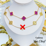 cadena van cleff 18& cadena van cleff 18&