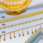 #tobillera oro chino 18k 9&