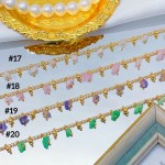 #tobillera oro chino 18k 9&