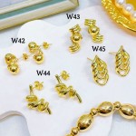 #w zarcillo oro chino 12.5&