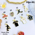 #RL dijes en oro chino （(con cadena sencilla 9.5&,con cadena ajustable 11&）con cadena ajustable 2.2