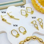 #w zarcillo oro chino 12.5&