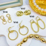 #w zarcillo oro chino 12.5&