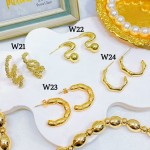 #w zarcillo oro chino 12.5&