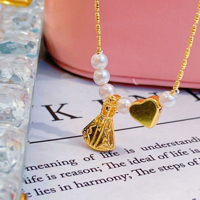 cadena ajustable con dijes 16&