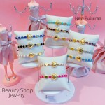 pulsera ajustable con dije corazon 12&