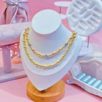 collar con balines Oro Chino 18K 18.50&-22.45&