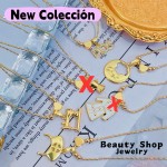 cadena ajustable con dijes 16&