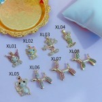 #Xl cadena con dije oro chino (solo dije 3$)(17.50&senciila 19& con cadena ajustable) 4$