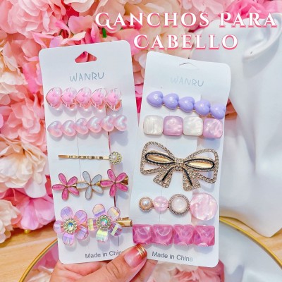 paquete de Ganchos para cabello 8.50&(clip foto entre ver mas modelos)