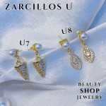 #U  topito perlas con tije oro chino(&8.2)