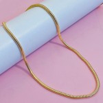 cadenas de rodio elegante 13.5&