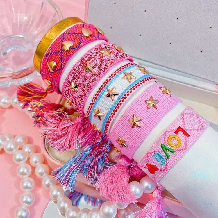 Pulsera tela (&10）